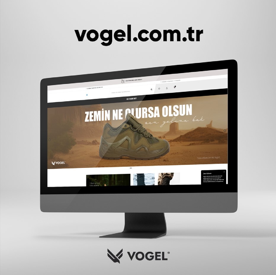 Vogel E-Ticaret Sitesi Yayında!