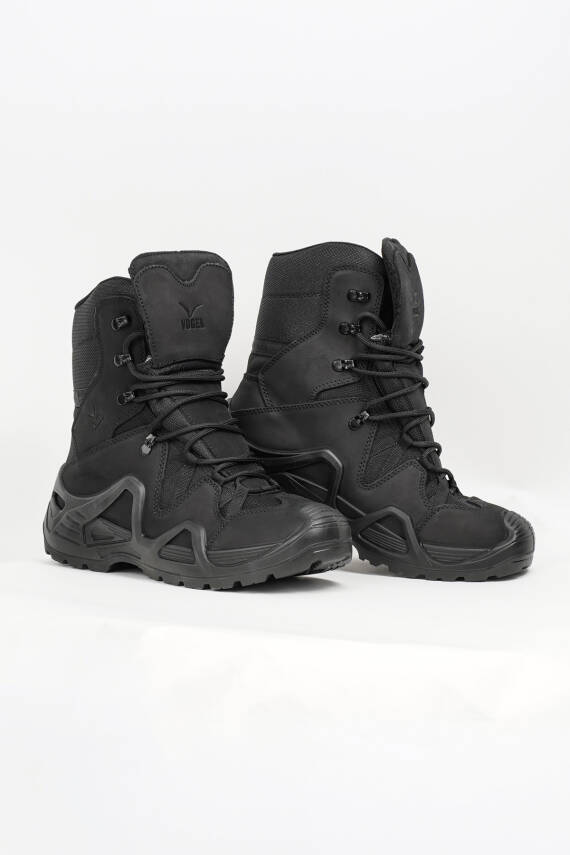 M1490 NUBUCK BLACK - VOGEL BOT - 1